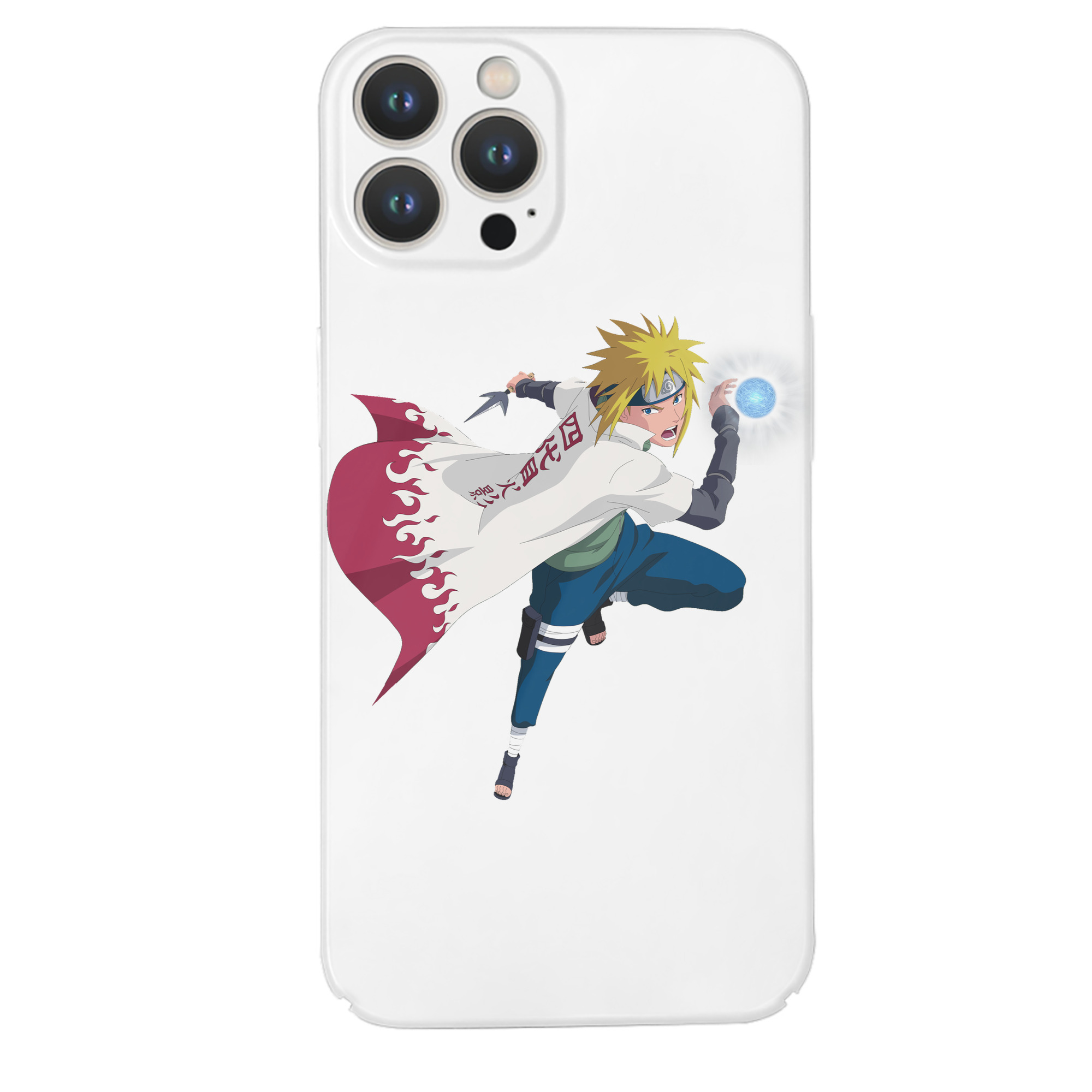 （画像用） NARUTO -ナルト- 波風 ミナト Namikaze Minato 【iPhone 14シリーズ対応】ハードケース